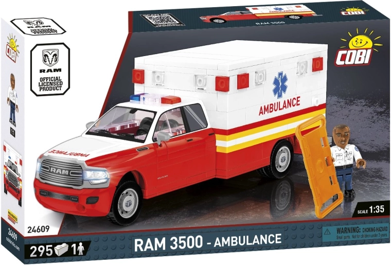 Cobi RAM 3500 Ambulanz 1:35 (295 Steine)
