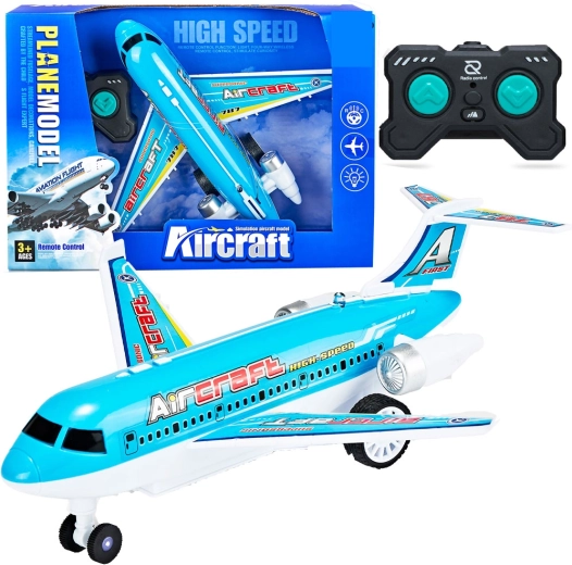 Ferngesteuertes Flugzeug mit LED-Lichtern 26 cm