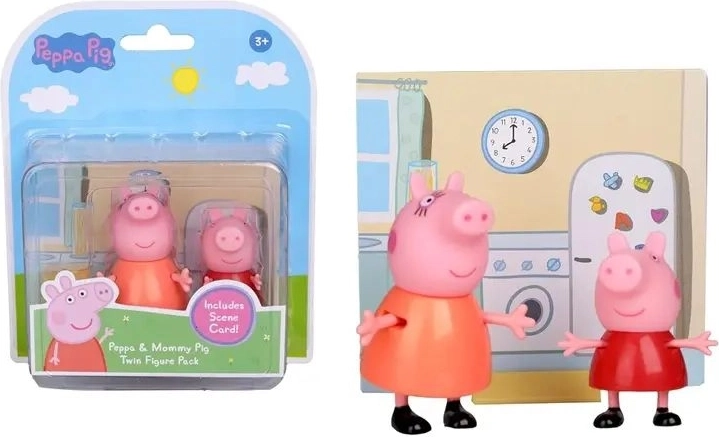 Peppa Pig Figuren Peppa und Mama