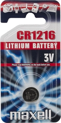 Lithium-Knopfzelle CR1216 3 V