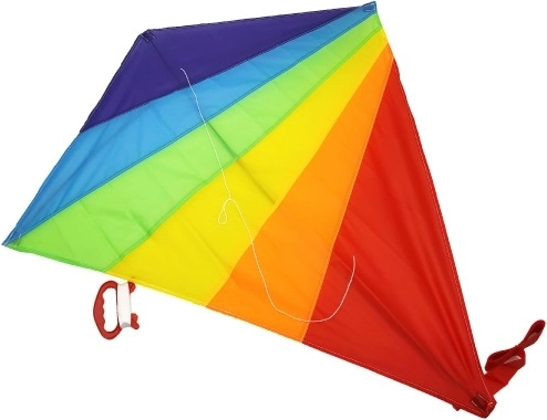 Bunter fliegender Drachen aus Nylon 88x81 cm