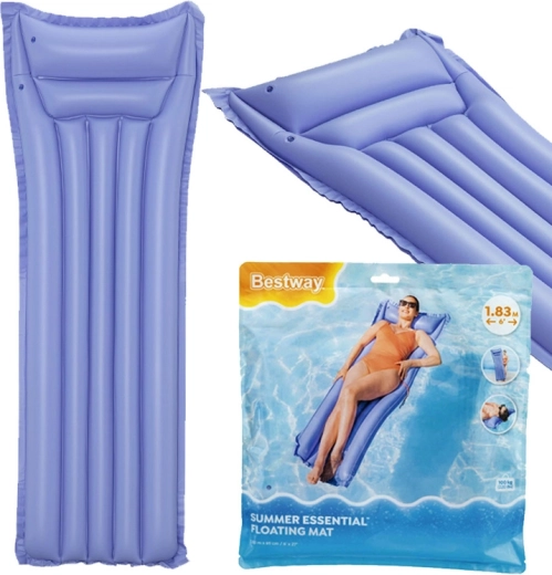 Bestway aufblasbare Strandmatratze für eine Person, lila 183 × 69 cm