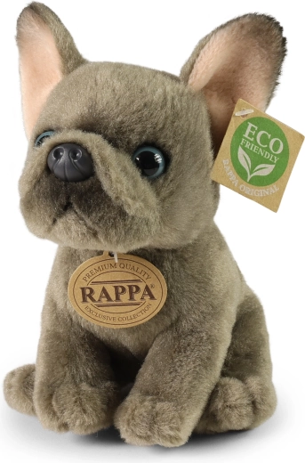 Rappa Plüsch-Französische-Bulldogge, umweltfreundlich, 18 cm