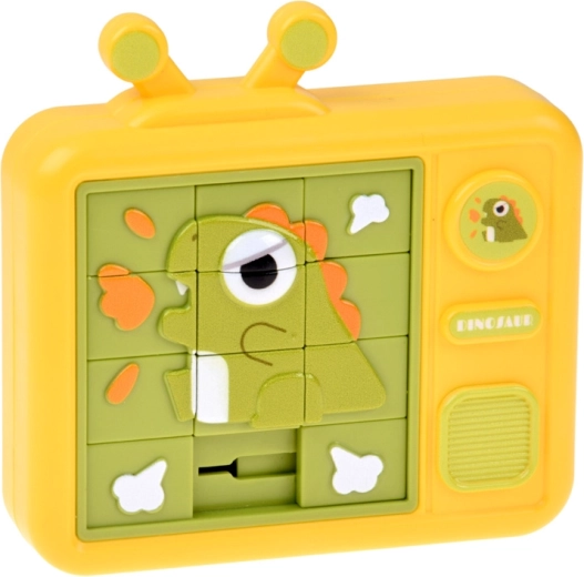 Schiebepuzzle mit Dinosaurier