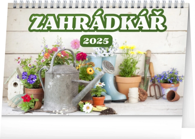Tischkalender Gärtner 2025