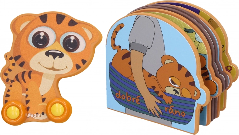 Interaktives Set Mini-Tiger – Spielzeug und Buch mit App