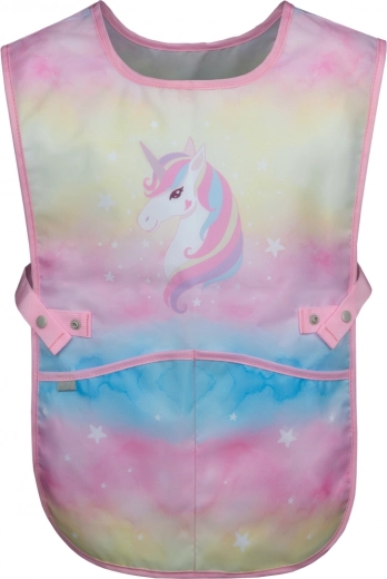 Kinder-Schürze Regenbogen Einhorn