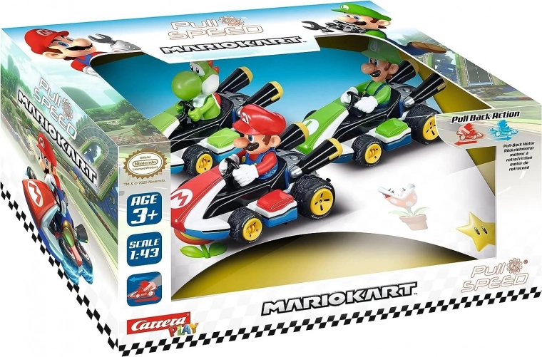 Carrera P&S Mario Kart – Set mit 3 Figuren