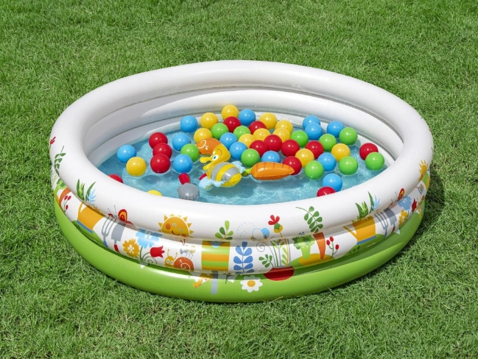 2-in-1: Ballbecken und Planschbecken
