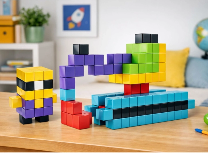 Kreative 3D- und Flachmodelle