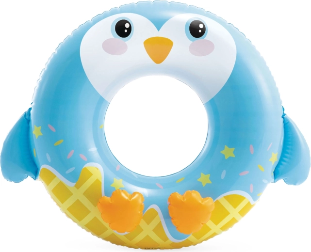 Aufblasbarer Schwimmring Pinguin 81 cm Intex