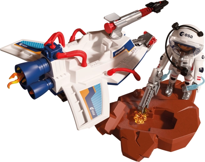 Action-Werfer und Mars-Erkundung