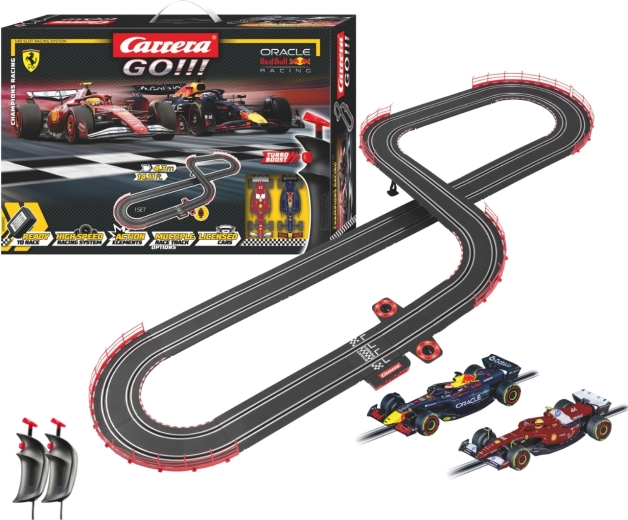Carrera GO!!! Rennbahn Champion's Racing 4,3 m