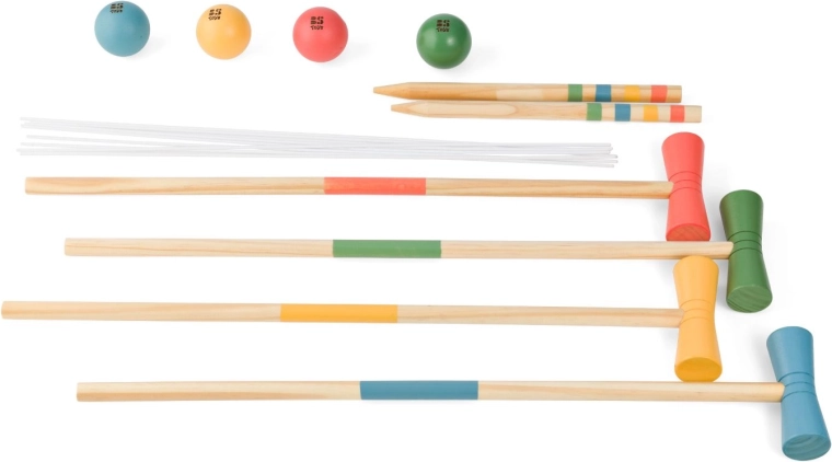 Holz-Krocket für Kinder und Familie