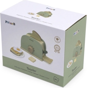 VIGA PolarB grüner Holztoaster mit Zubehör