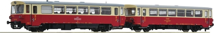 Roco Triebwagen M 152 ČSD mit Beiwagen, digital mit Sound