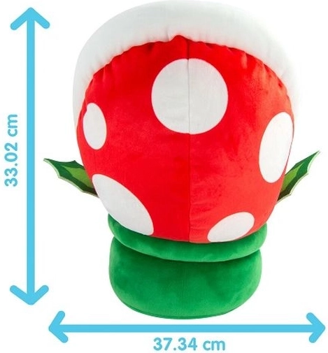 TOMY Mocchi-Mocchi Plüschtier Super Mario Piranha-Pflanze
