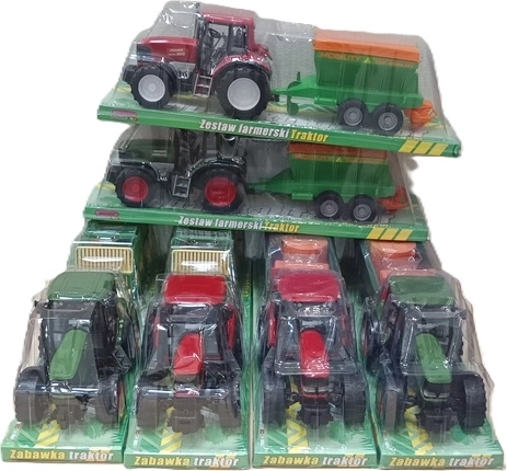 Traktor mit landwirtschaftlicher Maschine