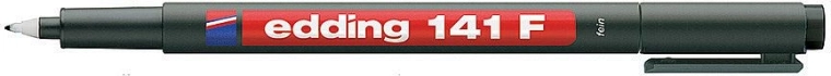Permanentmarker edding 141 F, schwarz