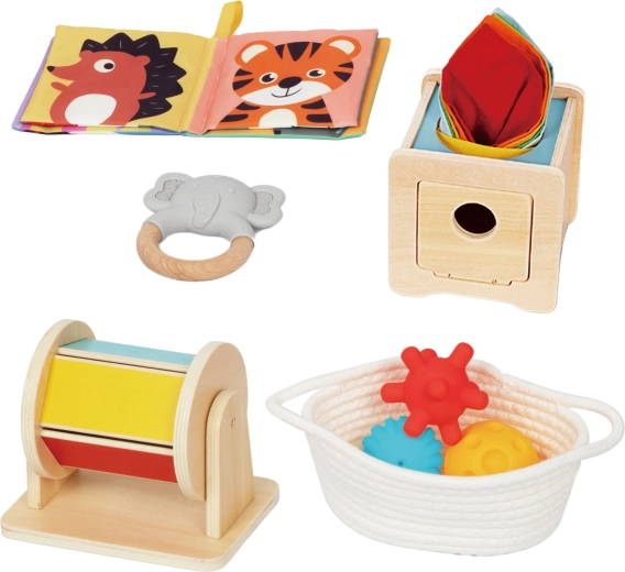 Komplettes Montessori-Set zur Sinnesförderung