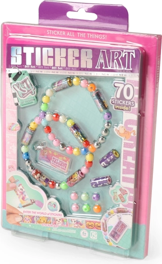 Kreativ-Armbänder mit Aufklebern