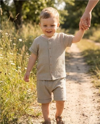 Leichter und atmungsaktiver Musselin für sommerlichen Komfort