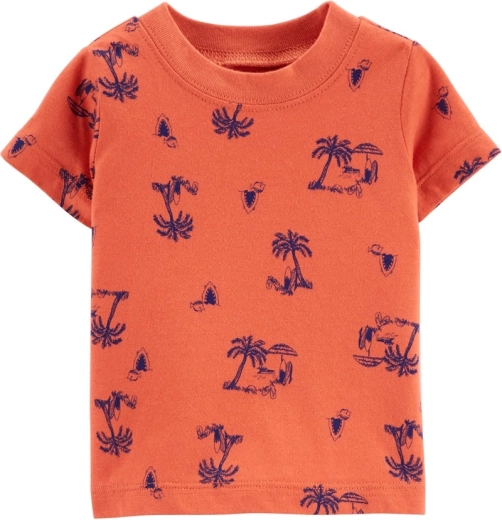 Stylisches T‑Shirt mit Allover-Print