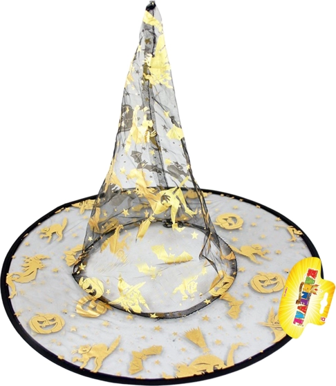 Goldener Aufdruck mit magischen Motiven