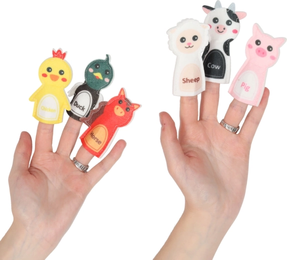 Fingerpuppen zum Geschichtenerzählen