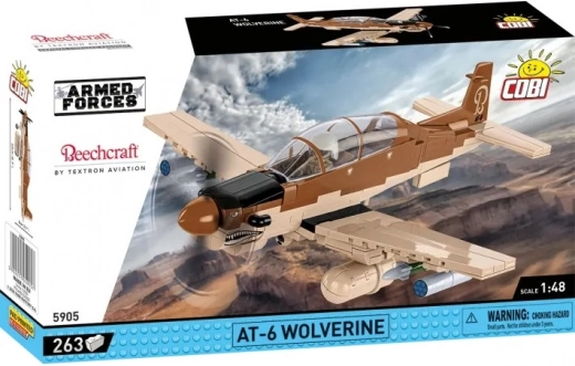 Baukasten Flugzeug AT-6 Wolverine