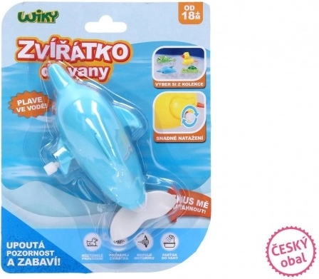 Aufziehbarer Delfin für die Badewanne