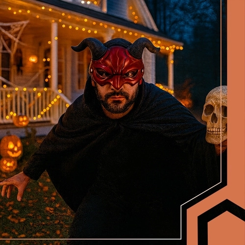 Ideales Accessoire für Halloween und Motto-Events