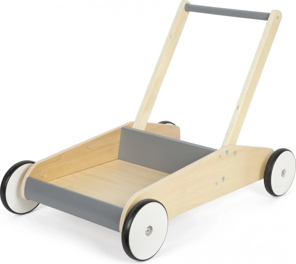 Small Foot Holz-Lauflernwagen schiefergrau