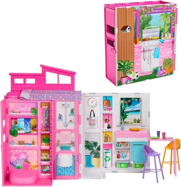 Barbie Gemütliches Haus mit Einrichtung