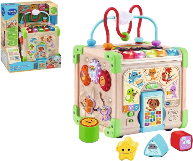 Hölzerner Lernwürfel VTech