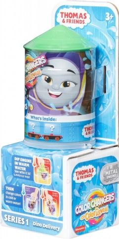 Tomek und Freunde Color Reveal Lokomotive und Waggons