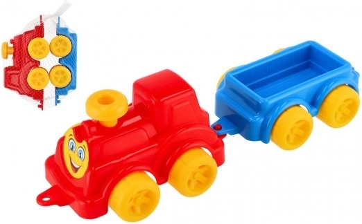 Kunststoffzug mit abnehmbarem Waggon 41 cm