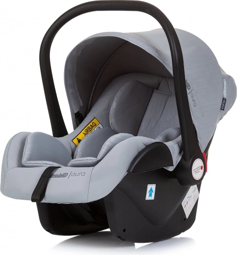 Autokindersitz Aura i-Size 40–85 cm – Aschgrau
