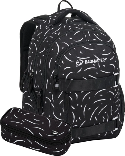 Bagmaster Nomad 25 Schüler-Set schwarz-weiß