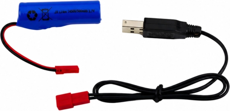Eigener Akku und USB-Ladung
