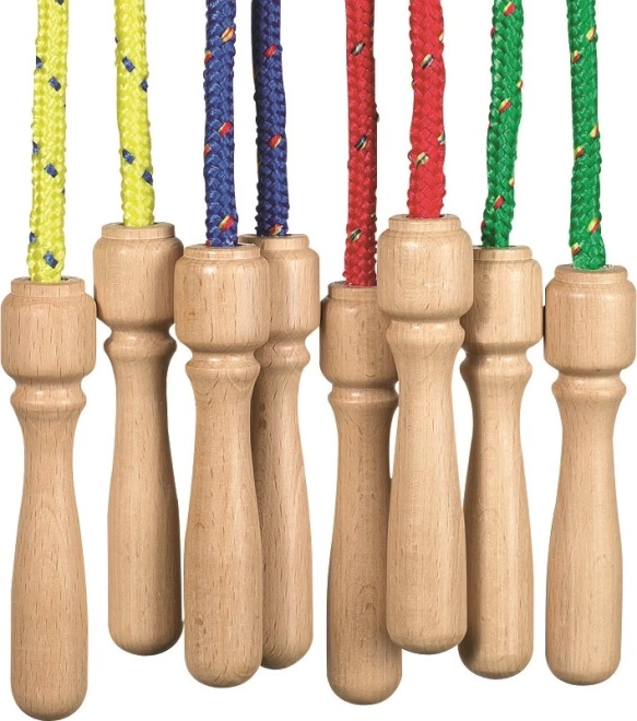 Springseil mit Holzgriffen 255 cm GOKI