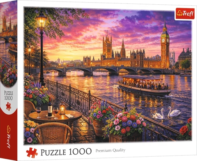 Trefl Puzzle Abend an der Themse, London, 1000 Teile