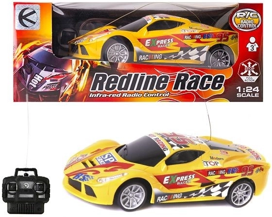 Buntes sportliches RC-Auto mit Fernsteuerung – 1 Stück