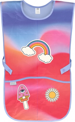 BAAGL Kinderschürze Regenbogen – Rot