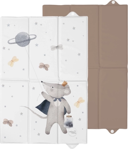Ceba Baby Reise-Wickelunterlage Basic Cosmic Mouse 60 × 40 cm