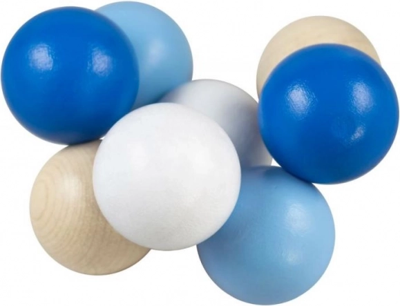 Detoa Kugeln auf der Schnur blau
