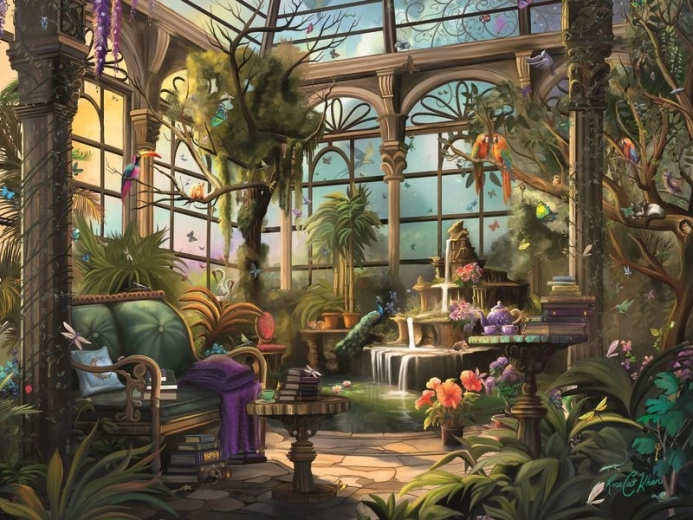 Puzzle RAVENSBURGER Schönheiten des Gewächshauses 1500 Teile
