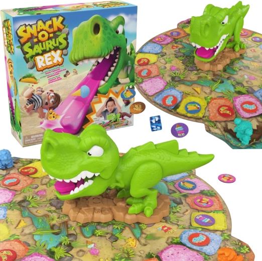 Familienspiel Spin Master Snack‑O‑Saurus Rex 5+