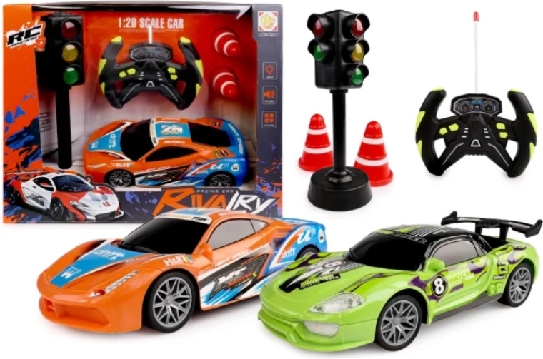 RC-Auto mit Licht und Sound + Zubehör
