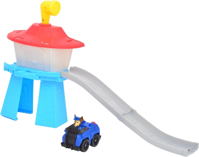 Actionreicher Abfahrt vom Turm